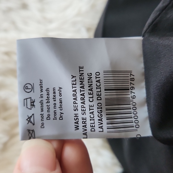 ANTONIO BERARDI Made in Italy Black Silk Skirt - Picture 7 of 11